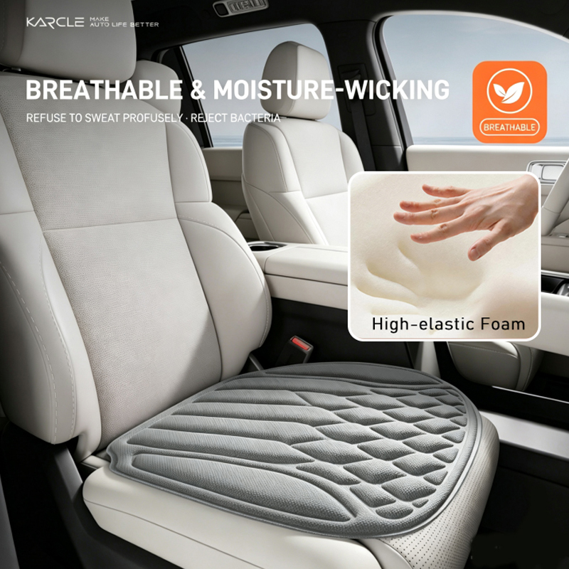 Interior Design Co - Universele 3D schuim autostoelbeschermer mat zachte