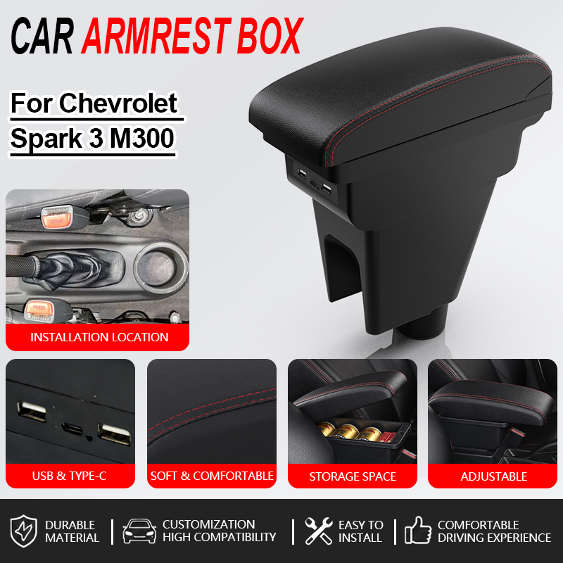 Interior Design Co - Armsteun Voor Chevrolet Spark 3 Voor