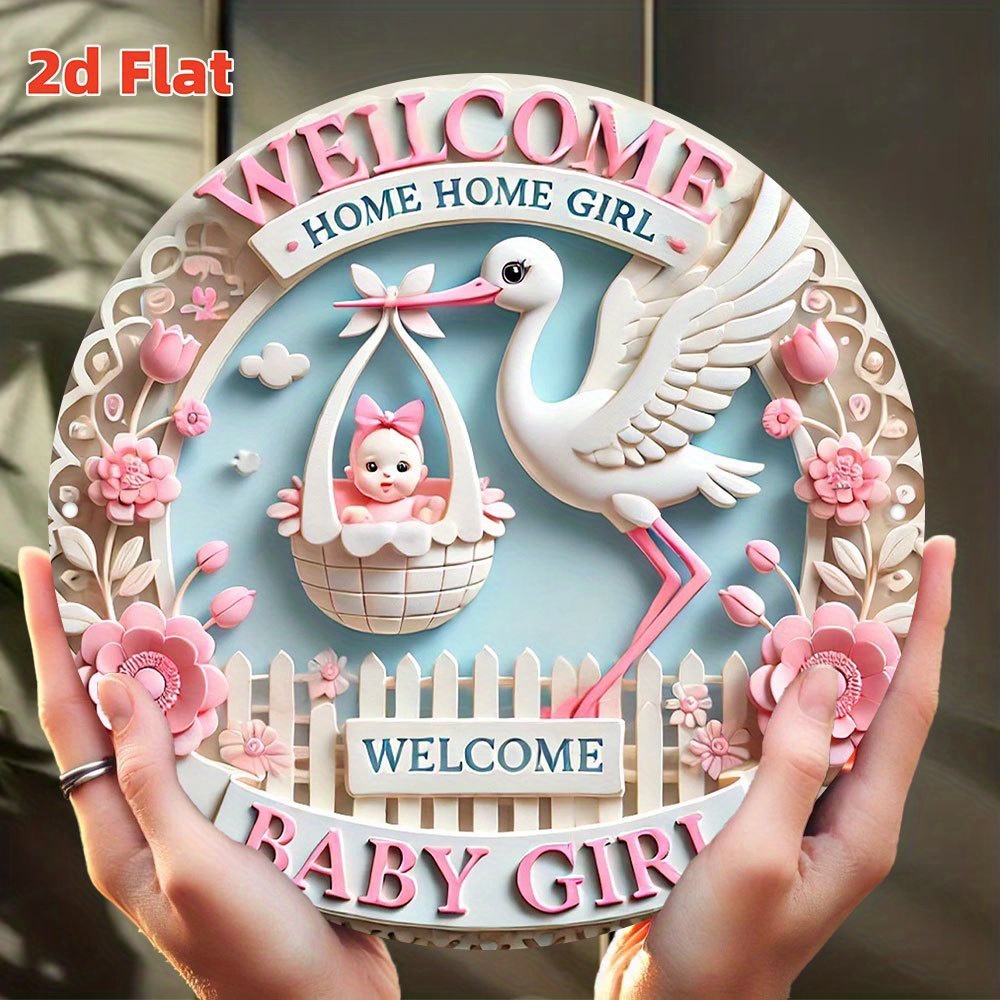 Interior Design Years Of School - Welcome Home Circular Wall Art -
