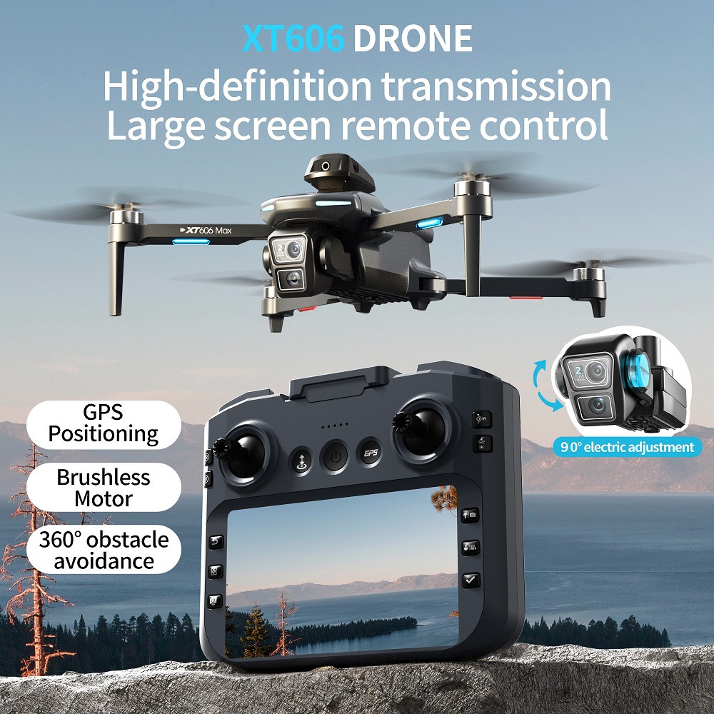 XT606 MAX 3 batterij Drone 4k  - Interior Design Game recensie en prijs