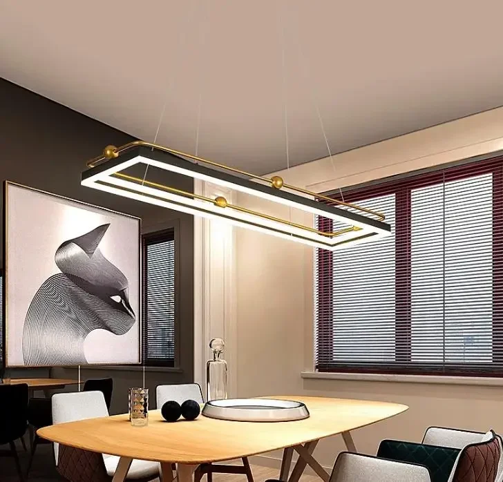 Moderne led-kroonluchter cirke - Interior Design Online Free recensie en prijs