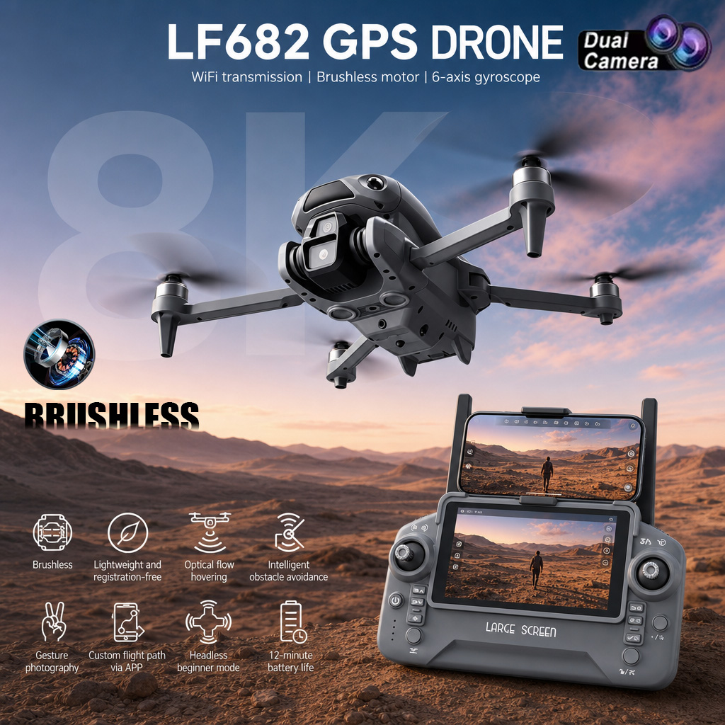 Nieuwe LF682 Drone 8K Dubbele  - Interior Design Game recensie en prijs